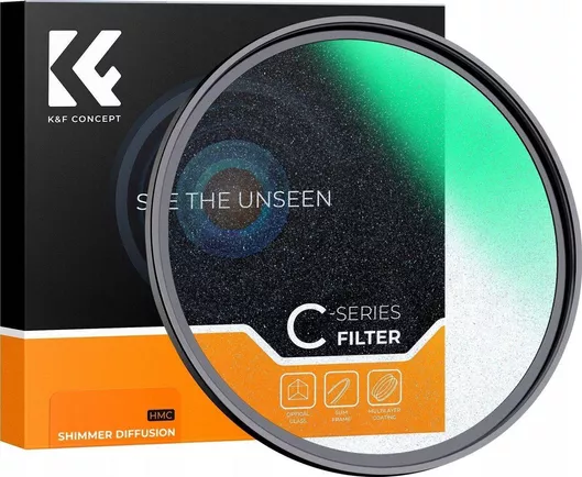 K&F Concept HMC Coated 58mm Filter for Camera Lenses
