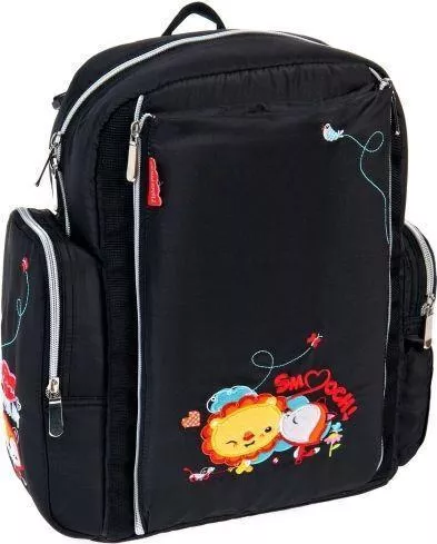 Zuma Kids Backpack Changing Table - Black (Model: G0922a)