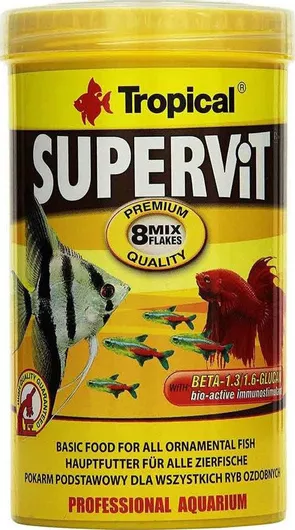 Τροφή για Τροπικά Ψάρια Tropical Supervit Chips 250ml