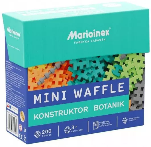 Τουβλάκι Marioinex Mini Waffle για 3+ Ετών 200τμχ