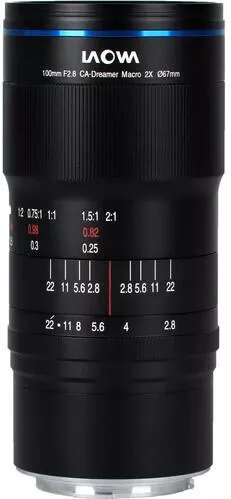 Φωτογραφικός Φακός Laowa Full Frame Venus Optics 100mm f/2.8 2X Ultra Macro για Canon RF Mount Μαύρος