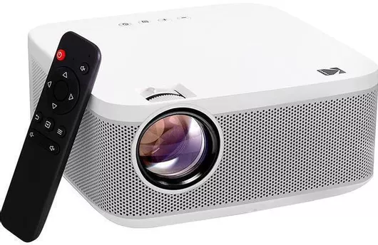 Projector Kodak Flik x10 Mini LCD Full HD Λάμπας LED με Ενσωματωμένα Ηχεία Λευκός