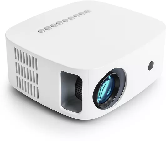Projector Spacetronik iPix L03 Mini LCD HD Λάμπας LED με Ενσωματωμένα Ηχεία Λευκός