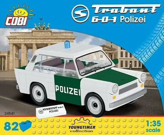 Τουβλάκι Cobi Trabant 601 Polizei για 5+ Ετών 82τμχ