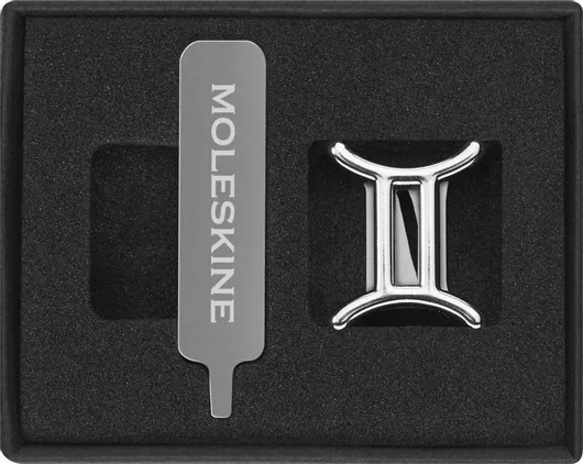Καρφίτσα Moleskine από Ασήμι