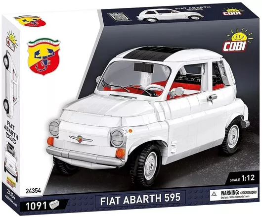Τουβλάκι Cobi Fiat Abarth 595 για 9+ Ετών 1091τμχ