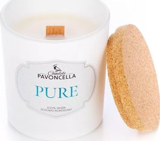 Σόγια Κερί Pure 135g Λευκό