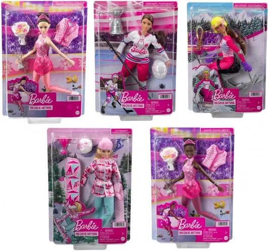 Κούκλα Barbie Mattel για 3+ Ετών (Διάφορα Σχέδια) 1τμχ.