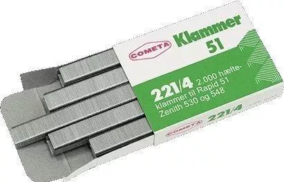 Rapid 11775411 Stainless Steel Staples 21/4 7mm, 2000-Pack for Labeling