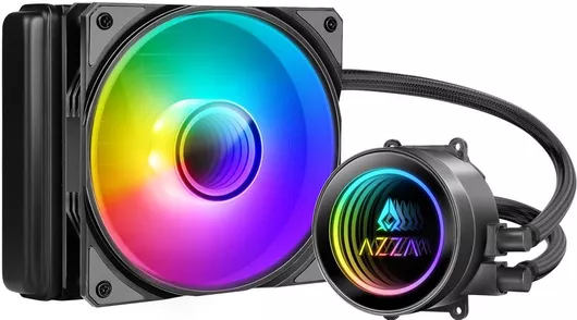 Υδρόψυξη Επεξεργαστή Azza Galeforce 120 Μονού Ανεμιστήρα 120mm για Socket AM4/1700/1200/115x με ARGB Φωτισμό