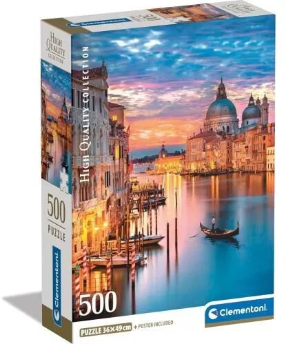 Compact Lighting Venice Puzzle 2D Φως Στη Βενετία 500pcs