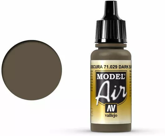 Χρώμα Μοντελισμού Acrylicos Vallejo Model Air Καφέ 17ml