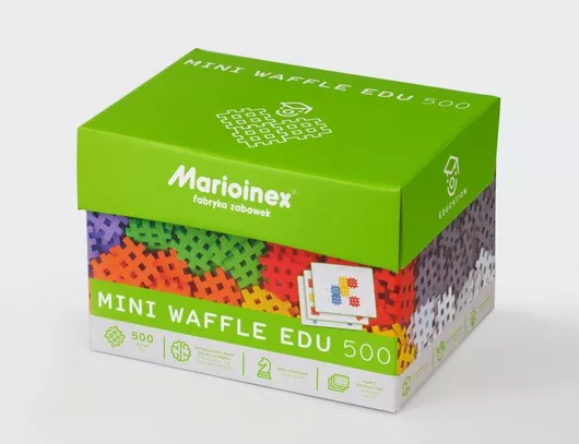 Τουβλάκι Marioinex Mini Waffle για 2+ Ετών 500τμχ