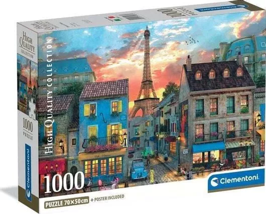 Streets Of Paris Puzzle 2D 1000pcs