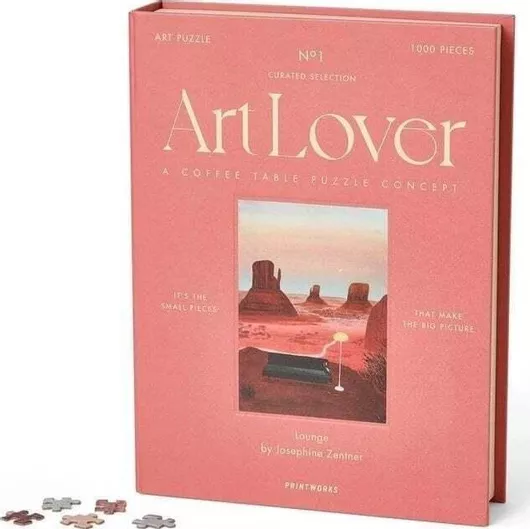 Art Lover Book - Lounge Puzzle 2D 1000pcs