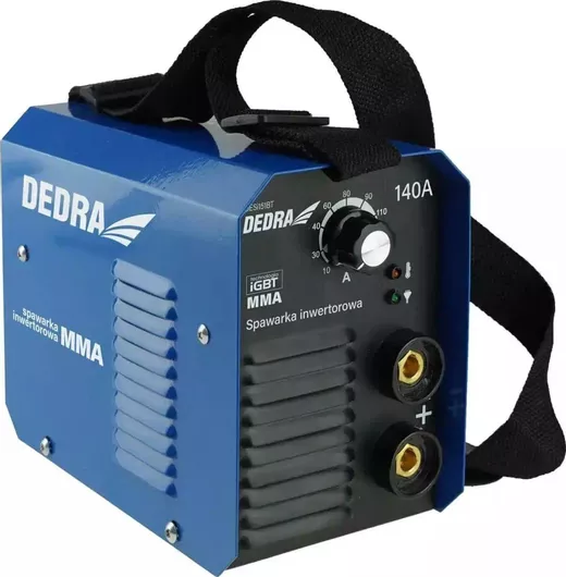 Ηλεκτροκόλληση Dedra Inverter MMA με Μέγιστο Ρεύμα Συγκόλλησης 140A