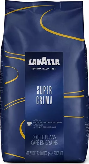 Καφές Espresso Lavazza Brazil Super Crema σε Κόκκους 1kg
