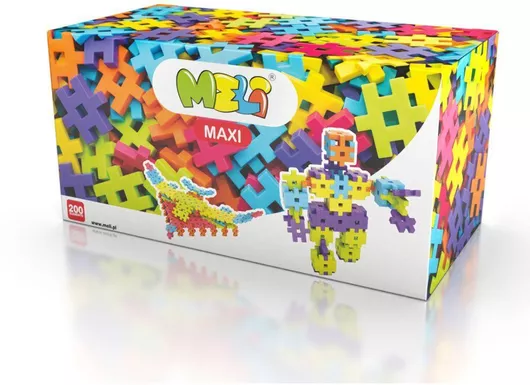 Τουβλάκι Meli Εκπαιδευτικά για 1+ Ετών 200τμχ