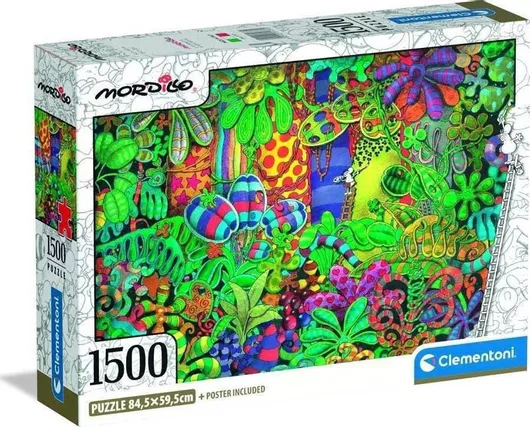 Compact Mordillo Thepainter Puzzle 2D 1500pcs