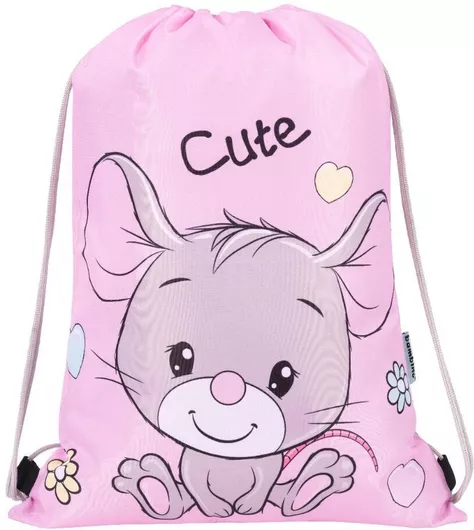 Παιδική Τσάντα Πουγκί St. Majewski 43x34cm Ροζ