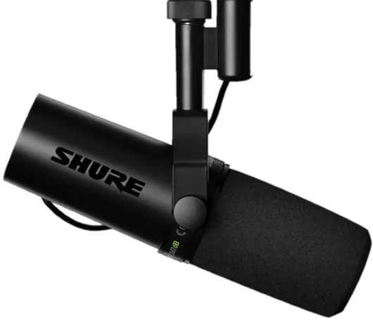 Shure SM7dB Μικρόφωνο Δυναμικό XLR Shock Mounted για Φωνητικά Μαύρο
