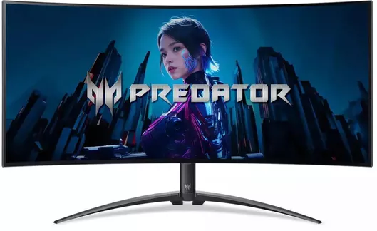 Acer Predator X39 OLED X39bmiiphuzx Ultrawide OLED HDR Curved Gaming Monitor 39" QHD 3440x1440 240Hz με Χρόνο Απόκρισης 0.01ms GTG