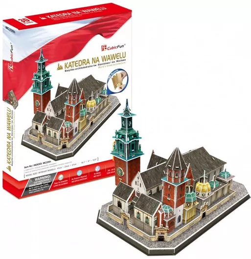 Puzzle Wawel Cathedral 3D 101 Κομμάτια