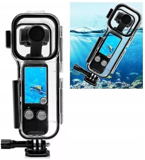Θήκη Action Camera Puluz Αδιάβροχη Υποβρύχια Ανθεκτική Στο Νερό Έως 45m Dji Osmo Pocket 3 Pu967t
