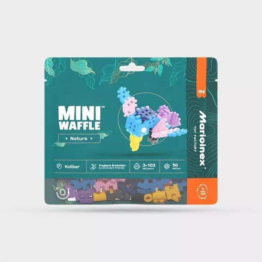 Τουβλάκι Marioinex Mini Waffle - Hummingbird για 3+ Ετών 50τμχ