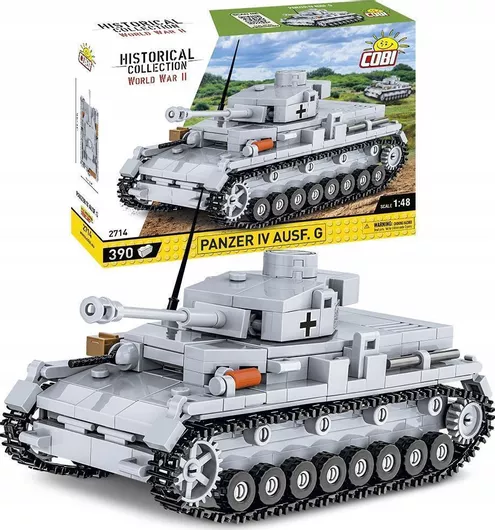 Τουβλάκι Cobi Historical Collection World War II Panzer IV Ausf.G για 7+ Ετών 390τμχ
