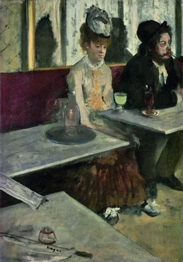 Dans Un Cafe Puzzle 2D 1000pcs