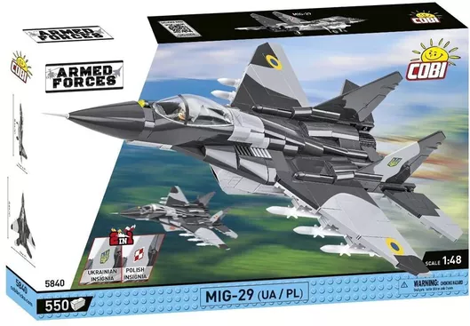Τουβλάκι Cobi MIG-29 UA-PL για 7+ Ετών 550τμχ