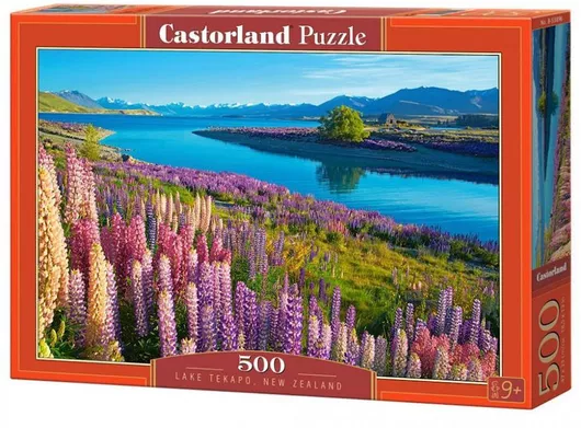 Puzzle Lake Tekapo, New Zealand 2D 500 Κομμάτια