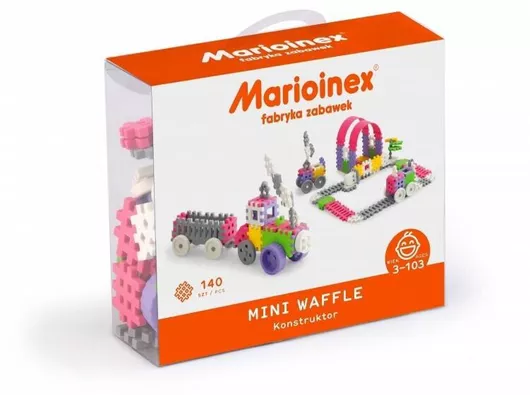 Τουβλάκι Marioinex Waffle Mini για 3+ Ετών 140τμχ