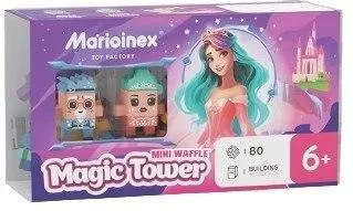 Τουβλάκι Marioinex Waffle Mini - Princess: Magic Tower για 6+ Ετών 80τμχ