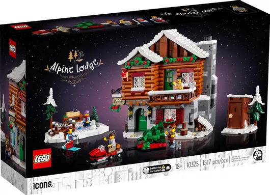 Lego Icons Alpine Lodge - Christmas για 18+ Ετών 1517τμχ