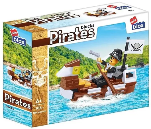 Τουβλάκι Alleblox Pirates για 6+ Ετών 103τμχ