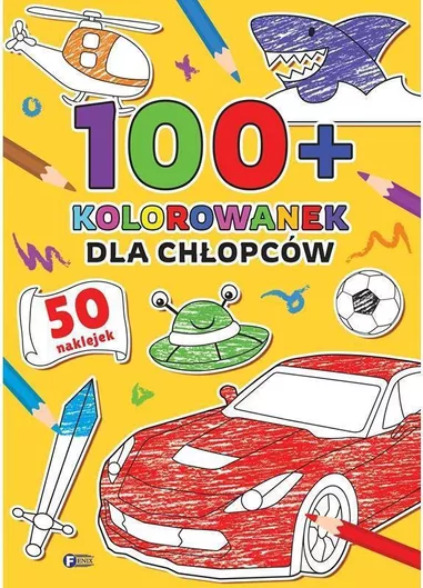 100+ Coloring Pages for Boys: Kids Coloring Book