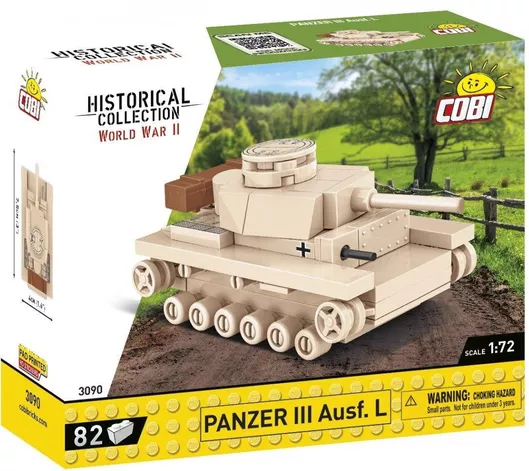 Τουβλάκι Cobi Panzer III Ausf.L για 6+ Ετών 82τμχ