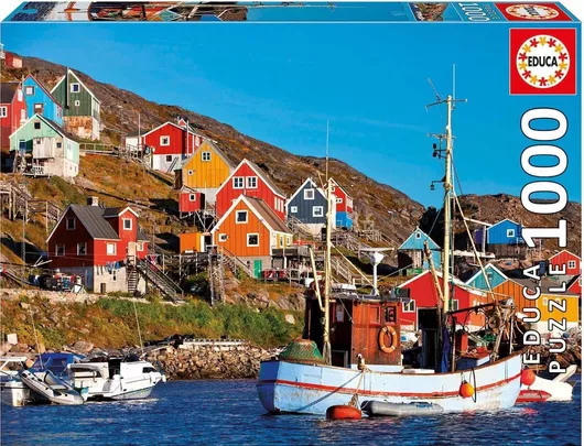 Nordic Houses Puzzle 2D 1000pcs