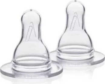 Θηλές Medela από Σιλικόνη για 0+ Μηνών 2τμχ