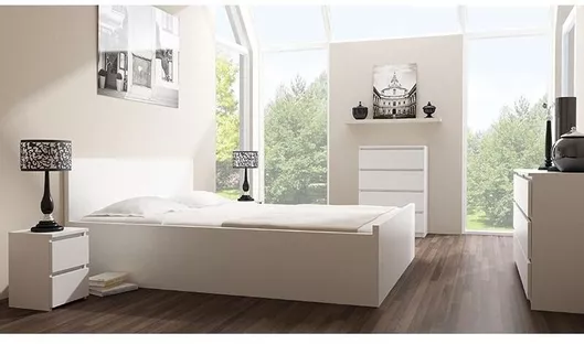 Συρταριέρα Κρεβατοκάμαρας Ξύλινη M3 Biel με 3 συρτάρια BIEL 70x40x77cm