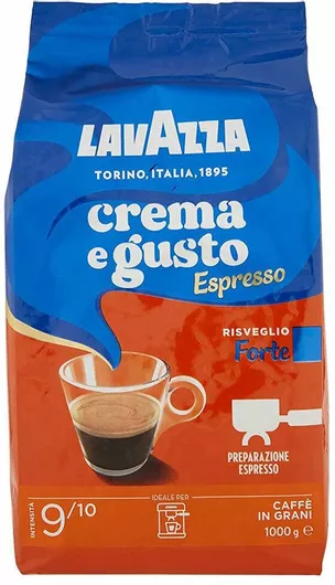 Καφές Espresso Lavazza Crema e Gusto Forte σε Κόκκους 1kg