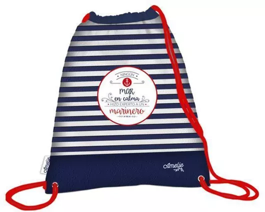 Amelie Amelie Marinero Collection Drawstring Backpack