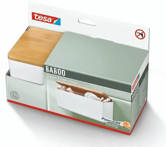 Αξεσουάρ Μπάνιου Tesa Επιτοίχιο Σετ Γυάλινο