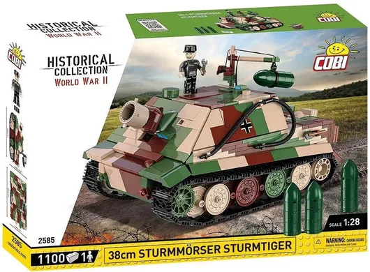 Τουβλάκι Cobi Historical Collection WWII Sturmmorser Sturmtiger για 7+ Ετών 1100τμχ