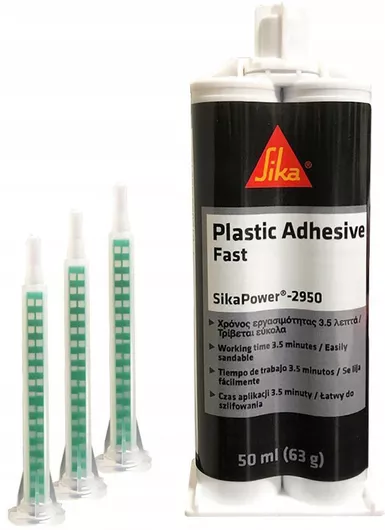 Sika Sikapower 2950 Κόλλα Πλαστικών 50ml Μαύρο