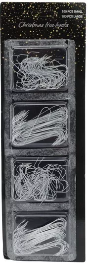 Χριστουγεννιάτικο Πιαστράκι Στολιδιών Ασημί