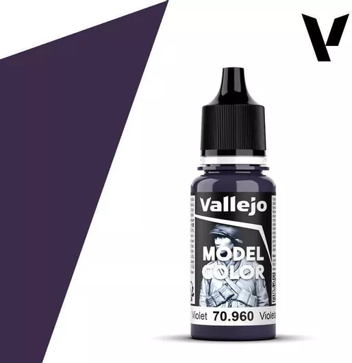 Χρώμα Μοντελισμού Acrylicos Vallejo Model Color Violet 17ml