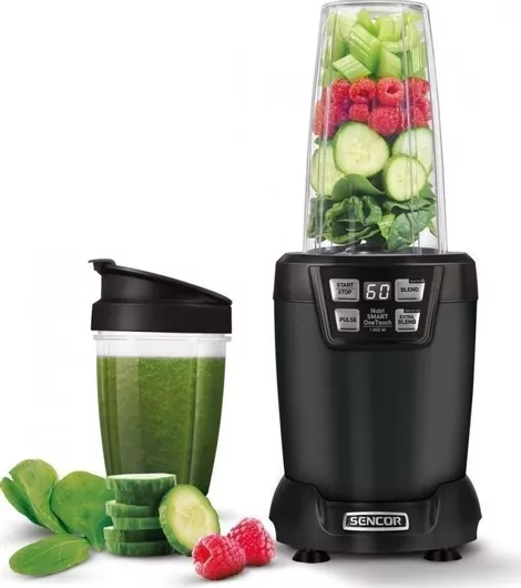 Μπλέντερ Sencor Nutri Smoothie για Smoothies 0.8lt 1200W Μαύρο